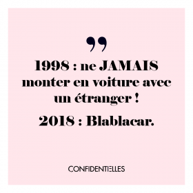 Les temps changent...