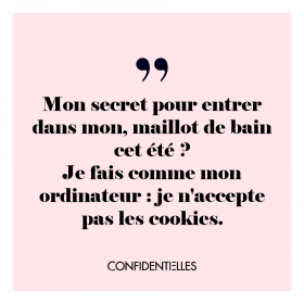 Et vous c'est quoi votre secret minceur ?