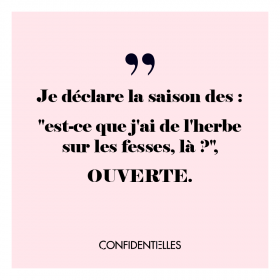 Aaaaaah, la douce saison des pique-niques dans l'herbe...