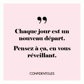 Un petit mantra, pour bien commencer la journée !