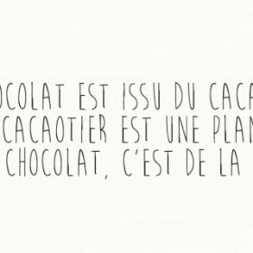 Mot choco-addict de mauvaise foi