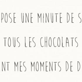 Mot de chocolat